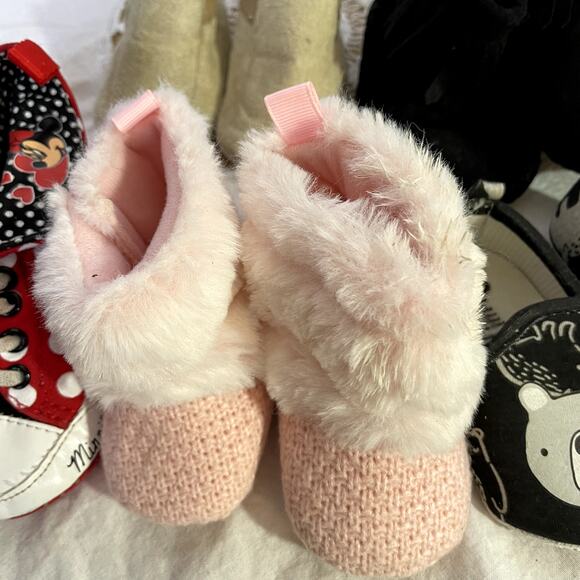 Lot of 5 pair Baby Shoes Minnie Mouse, Stepping Stones, Teeny toes CHP Plus - Picture 3 of 12